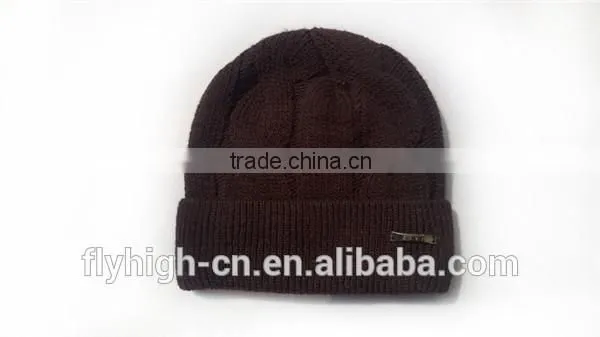 Fashion Winter Mens Wool Knitted Hat photo-5