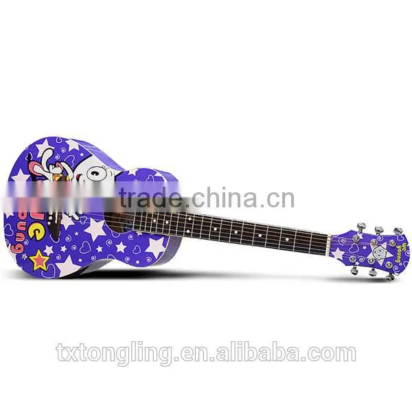 Colorful Purple Guitar For Kits(TL-0042) photo-2