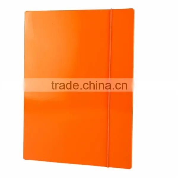 2016 New Design Fashionable Beautiful File Pocket A4 Size Paper File Holder With Elastic photo-3