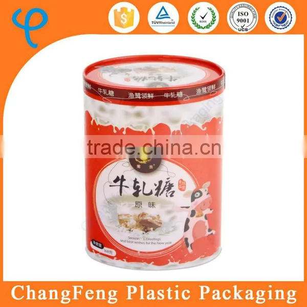 Customized Plastic Candy Tin Cans