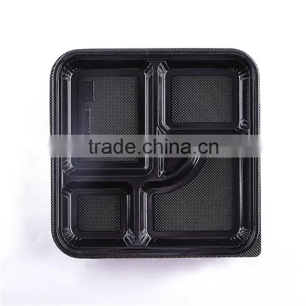 KW3-1103 Disposable Freezer Microwave Fast Food Lunch Box Container (264*264*48mm) photo-4