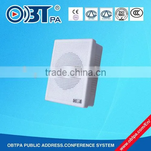 Mini 3w 100v Wall Mounted Speaker for Public Adress Paging