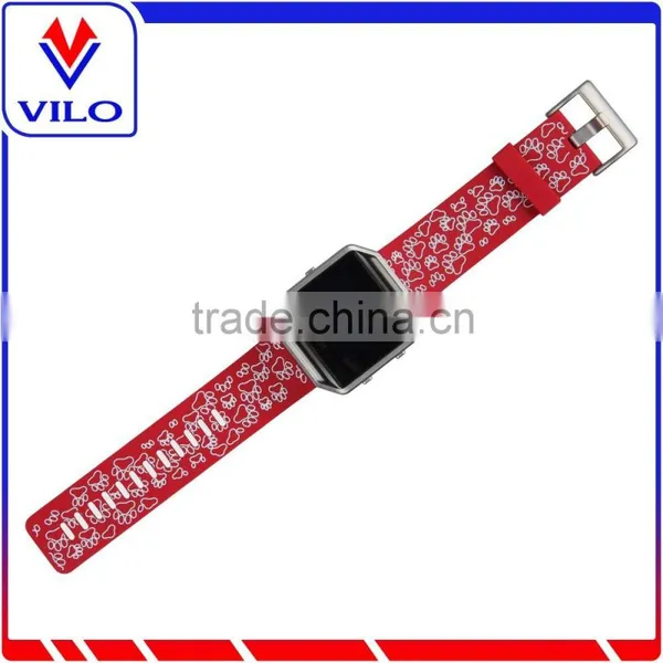 2016 Soft Silicone Bracelet Sport Strap Band for Fitbit Blaze, For Fitbit Blaze Rubber Wrist Strap photo-4