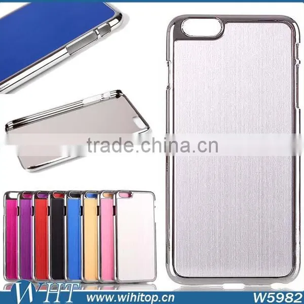 Brushed Alloy Chrome Aluminum Case for IPhone 6 Plus 5.5" photo-5