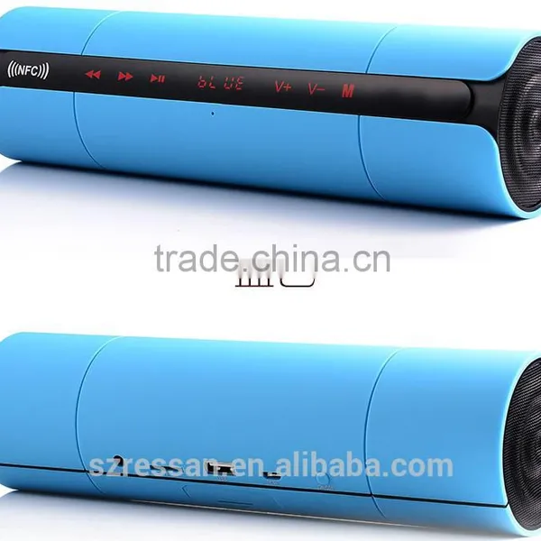 New Big Power 16W NFC+DSP Rugged Outdoor Speaker Bluetooth Speaker Wooden Bluetooth Speaker Quality Choice