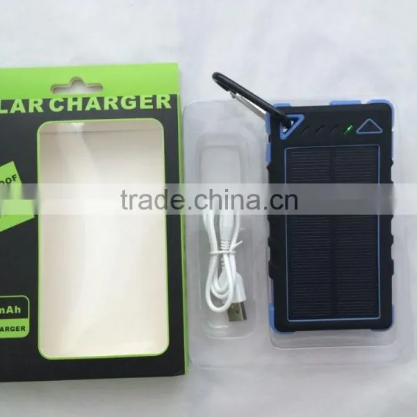 China Factory Direct Supply Solar Phone Charger, High Quality Outdoor Water Proof Solar Charger, New Model Solar Mobile Charger photo-6