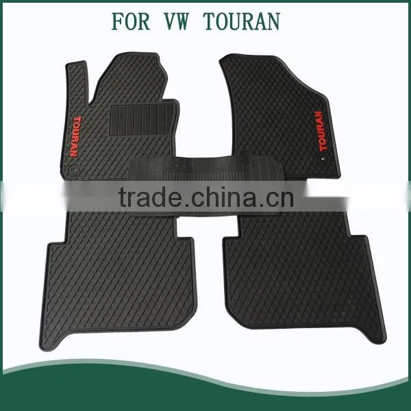 Wholesale Customized Full Set Position PVC Rubber Auto Car Floor Mats For VW TOURAN photo-2
