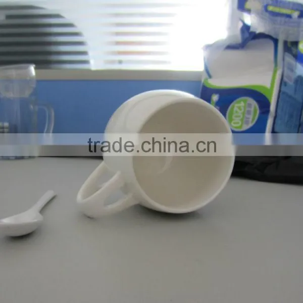 Wholesale White 10 oz Porcelain Couple Mugs photo-4