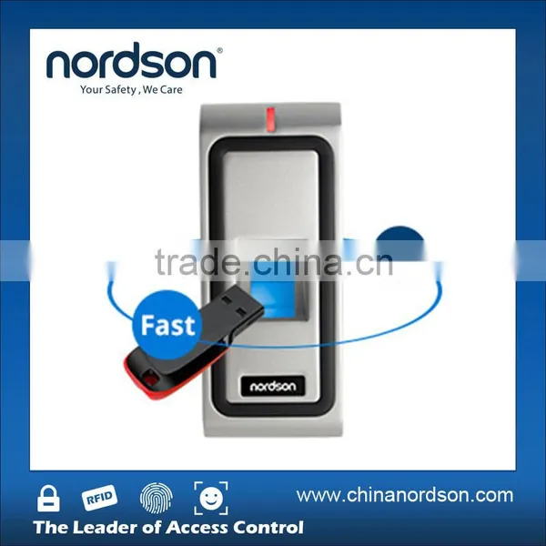 Nordson Biometric fingerprint door Access Control System standalone access controller with Fingerprint and RFID card reader