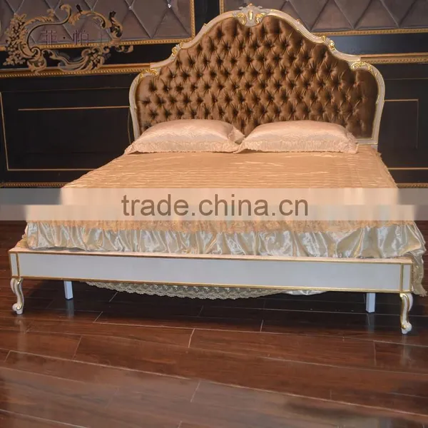 Luxury Antique Wooden Bedroom Furniture Antique Hand Carved Chair Furniture photo-2