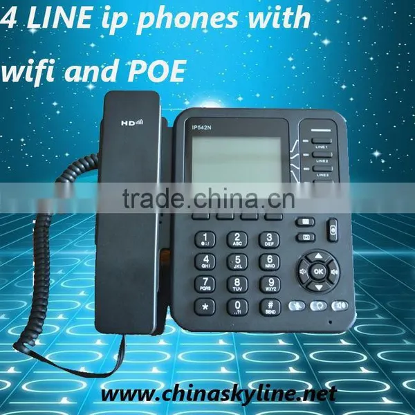 WIFI Phone/sip ip Phone With Wifi and POE/wifi ip Phone/sip Door Phone