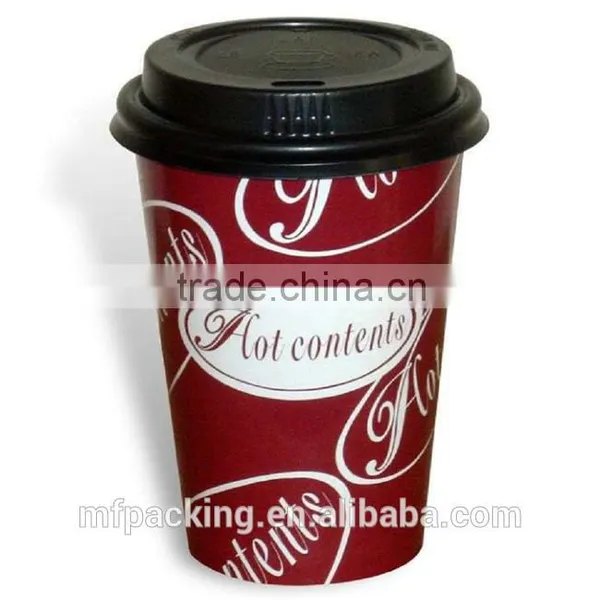 Paper Cup Hot Selling High Quality Customer Logo Printed Single Wall Paper Cup With Lid Supplier's Choice photo-3