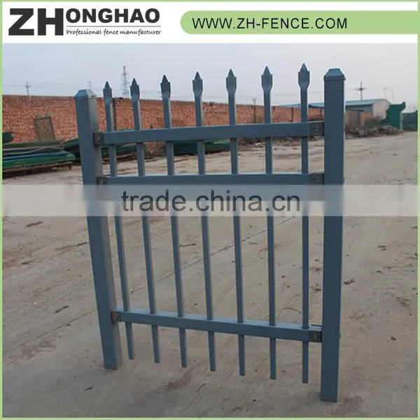 Powder Coated Security Galvanized Steel Fence photo-4