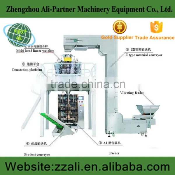 Automatic Packing Frozen Dumplings Packaging Machine Snacks Packer photo-2