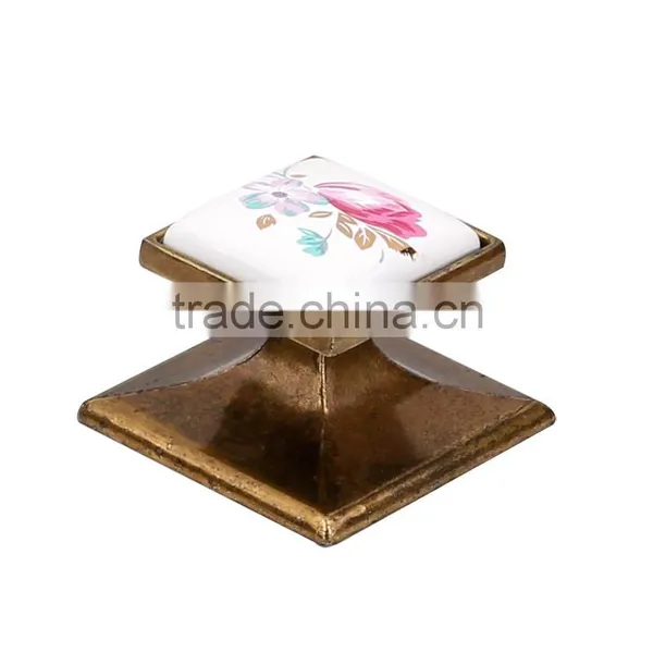 Classical China Style Ceramic Decorative Door Knobs / Novelty Door Knob photo-2
