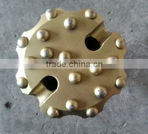 T51 Thread Button Bit Drop Center Flat Face Tungsten Carbide Drill Tools photo-2