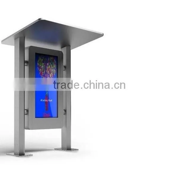 Digital Signage 70 Inch Outdoor Kiosk With 1500nits White Case is Optional photo-2