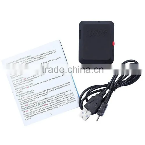 GSM X009 Mini Camera SIM Card Video Recorder X009 Quad Band 850/900/1800/1900MHz GSM Voice Alarm+SOS+GPS GSM Video Recorder Quality Choice photo-5