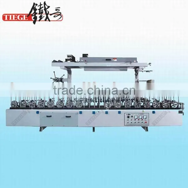 Woodworking Profile Laminating Machine For Kitchen Furniture
