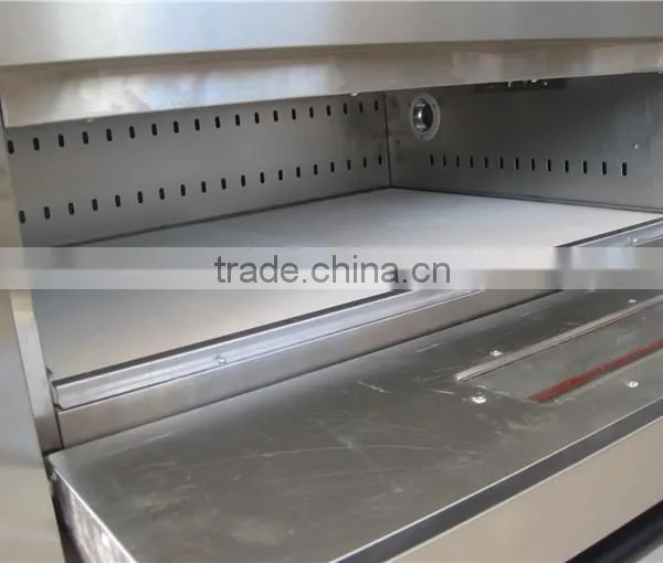 Pizza Baking Oven 1 Deck 3 Trays Digital Control Gas Pizza Bread Baking Machine photo-4