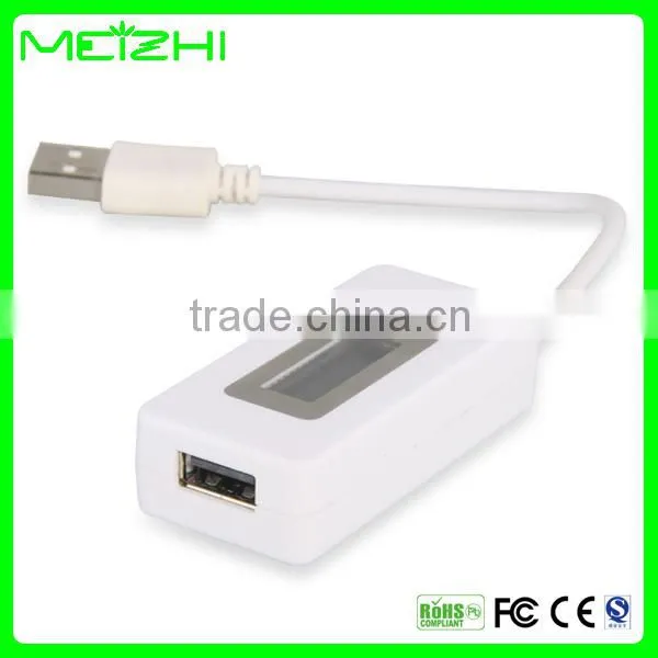 2014 Top Selling USB Power Bank Tester Test Voltage Current Capacity for Moblie Phone
