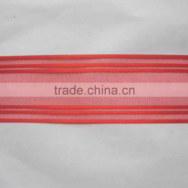 floral organza ribbons
