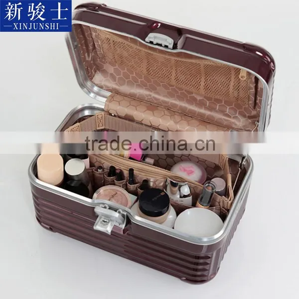 Custom Made Carry On PC Aluminum Frame Handle Aluminum Make Up Kit Bag Case Box photo-4