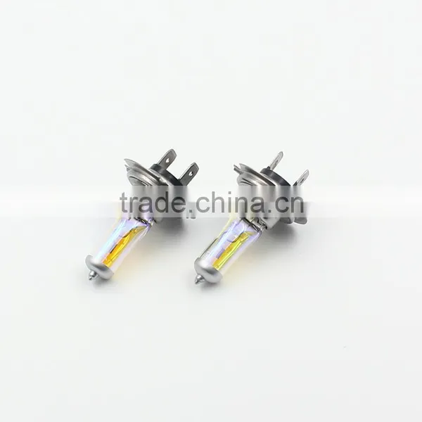 Yellow H7 Halogen Bulb 12V 55W 3000K Quartz Glass Xenon Car HeadLight Auto Lamp photo-3
