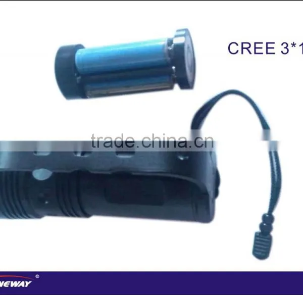 the Most Popular Powerful Diving Torch,3LEDS XML,30W,3500LUMEN,IP68 Waterproof photo-2