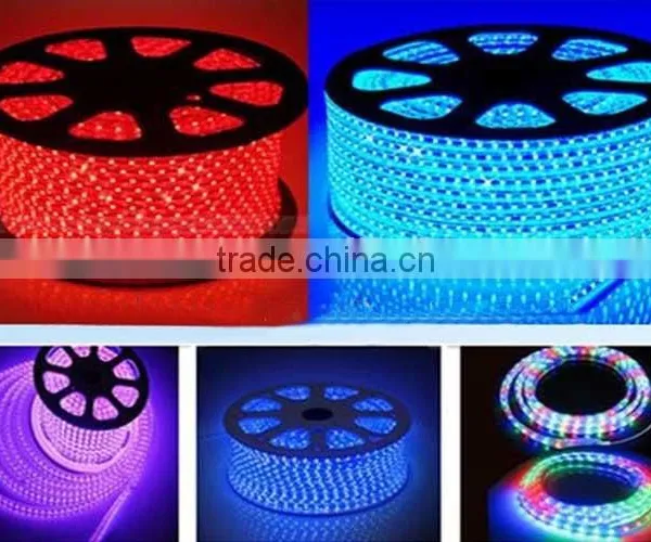 5050 Colorful /Red/Blue SMD 220V 110V Flexible Led Light Strip,high Voltage Led Strip Light