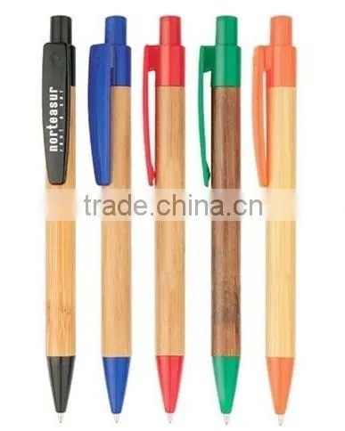 Eco Bambo Pen With Plastic Ends photo-2