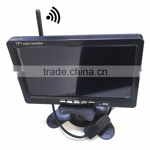 Cheap Price Bus Truck 7" LCD Rear View Monitor+wifi Wireless Night Vision Reverse Backup Camera photo-4