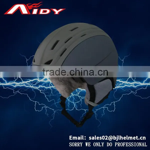 Elegant Soft Touching EPS Ski Helmet For Teenagers and Adults