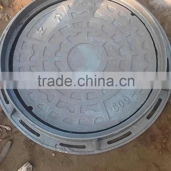 Nodular Casting Ductile Foundry Manhole Covers Exported Korea OEM China Manufacture Top Selling Manhole Covers photo-5