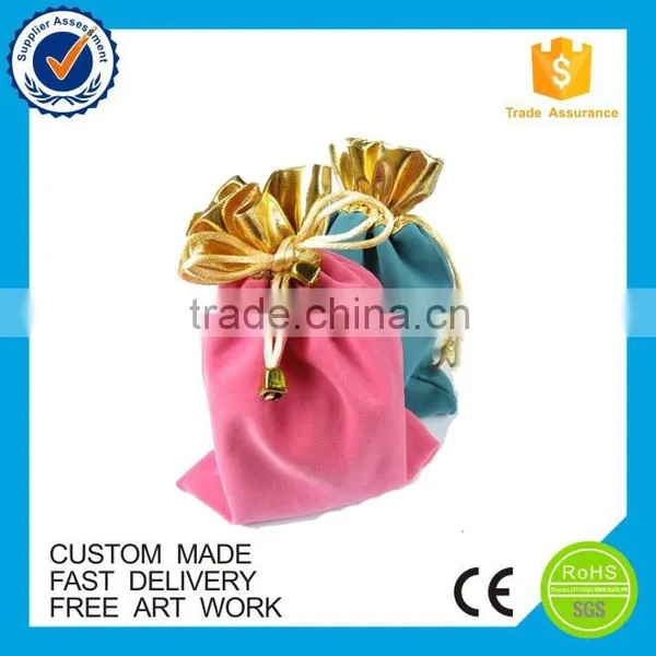Custom Velvet Drawstring Pouch Bag photo-6