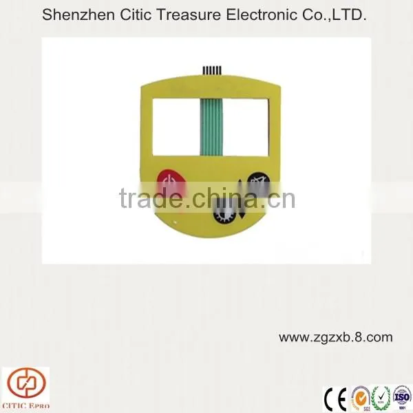 Gloss Membrane Keyboard Elastic Keypad Switch