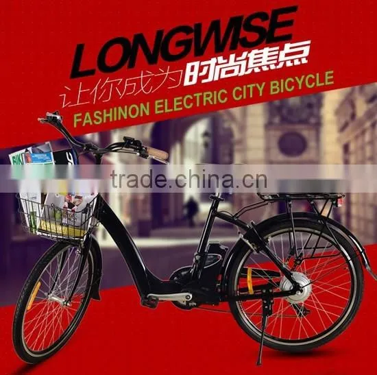 2015 Hot Sale 26" Al Alloy Electric Bicycle With Cheap Price CE EN15194 Certificate