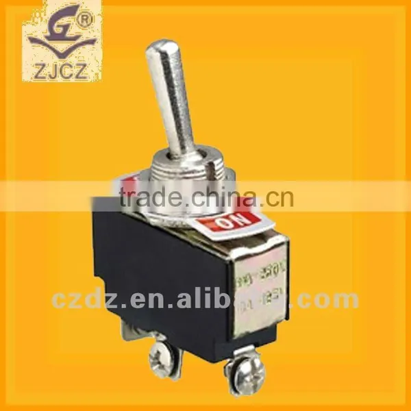 Mini Toggle Switch,tpdt Double Throw Middle Stop Screw Toggle Switch photo-2