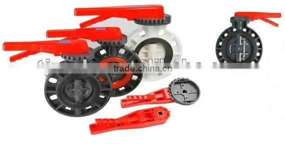 Plastic PVC Butterfly Valve PVC