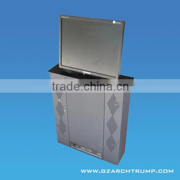 CE RoHS FCC Motorized LCD Lift Machine for Conference Table