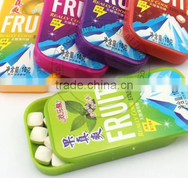 Fruits Sugar-free Candy / Xylitol Mint Pressed Candy in Bottle photo-3