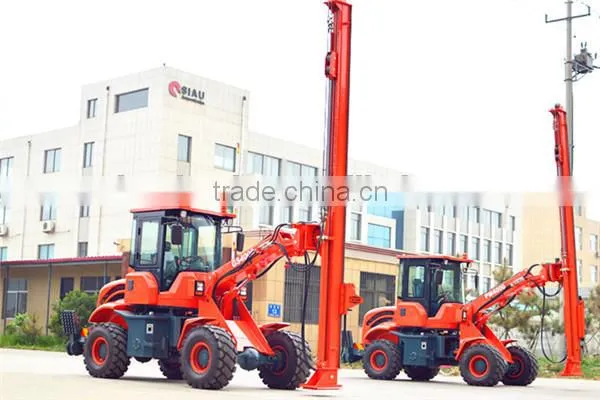 Low Price Solar Small Pile Driver Hydraulic Drilling Rigs for Sale photo-6