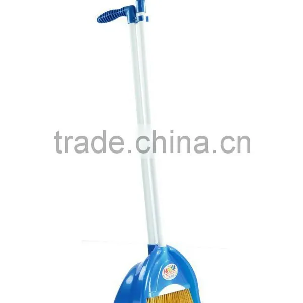 Wholesale Long Handle Folding Broom / Brush Set Big Size photo-2