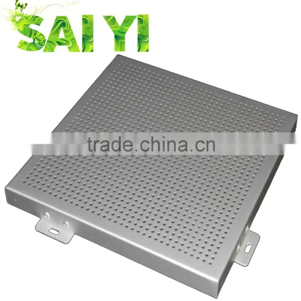 Aluminium Sheet Round Hole Perforated Sheet Fence Panels photo-2