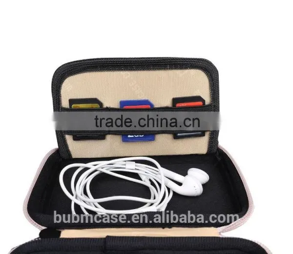 Fashion Bubm PU Silver Mini Digital Storage Bag Usb Headphones Cable Bag Waterproof and it Broke photo-6