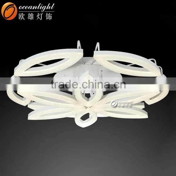 Reading Room Light Flower Shape Ceiling Chandelier LED Acrylic Light OXD9002-5W photo-5