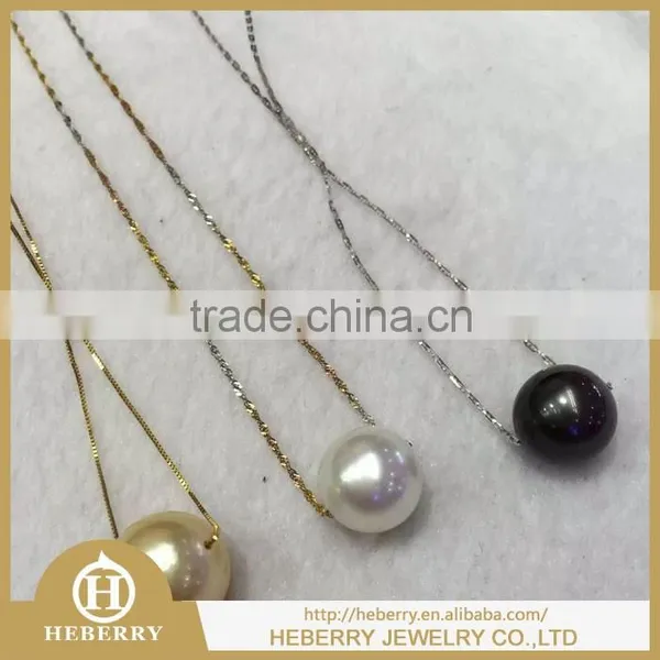 Elegant Golden South Sea Pearl Pendant With High Quality
