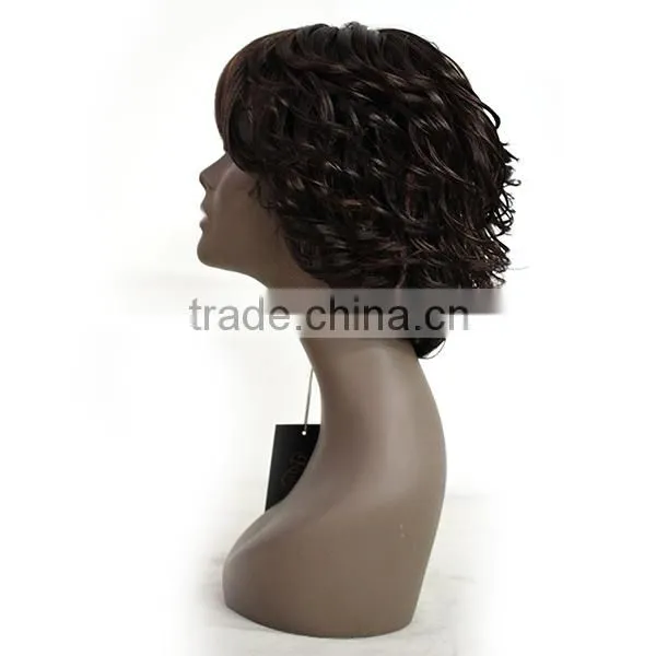MAIN PRODUCT Short Curly Wig High Temperature Synthetic Fiber Wigs photo-2