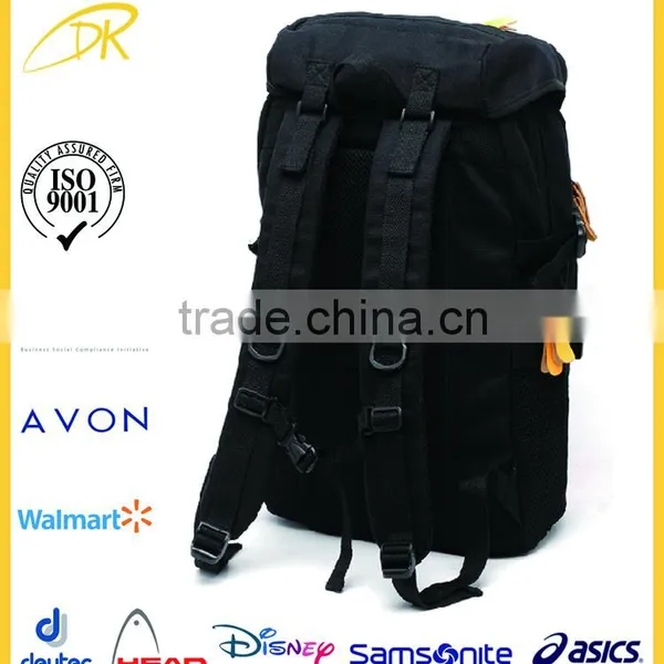 2015 New Design Leisure College Backpack, Fashion New Canvas Backpack photo-3