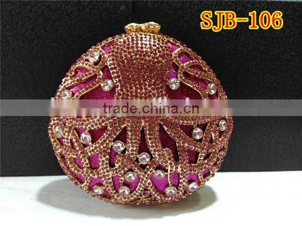Wedding Crystal Handbag With Rhinestone in Very Pretty Appearance Durable in Use photo-3
